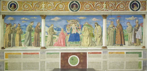 Vierge entourée de donateurs et de saints, 1503